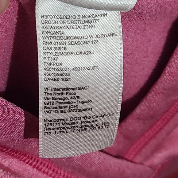 The North Face Half Dome Pink Hoodie Pullover Size Medium - Picture 4 of 4